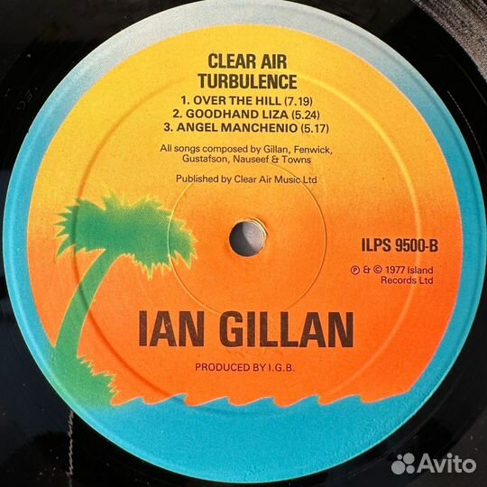 Ian Gillan Band – Clear Air Turbulence (Англия)