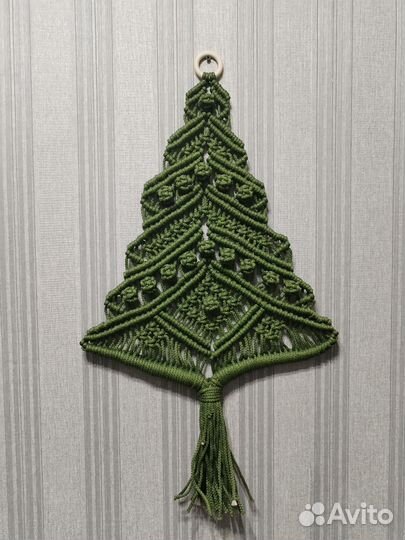 Елка искусственная макраме