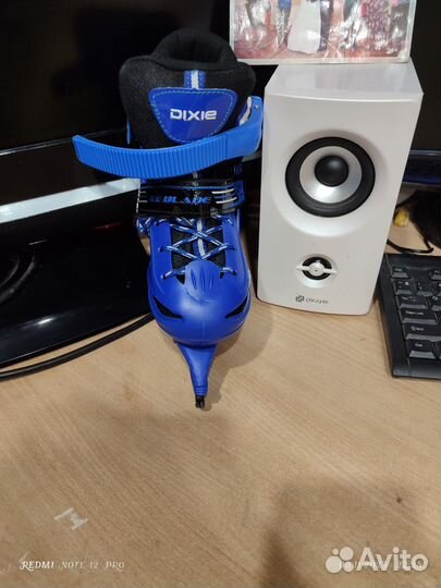 Коньки детские раздвижные 31-34