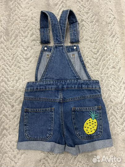Комбинезон детский джинсовый 104