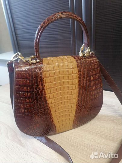 Сумка женская натуральная кожа крокодила