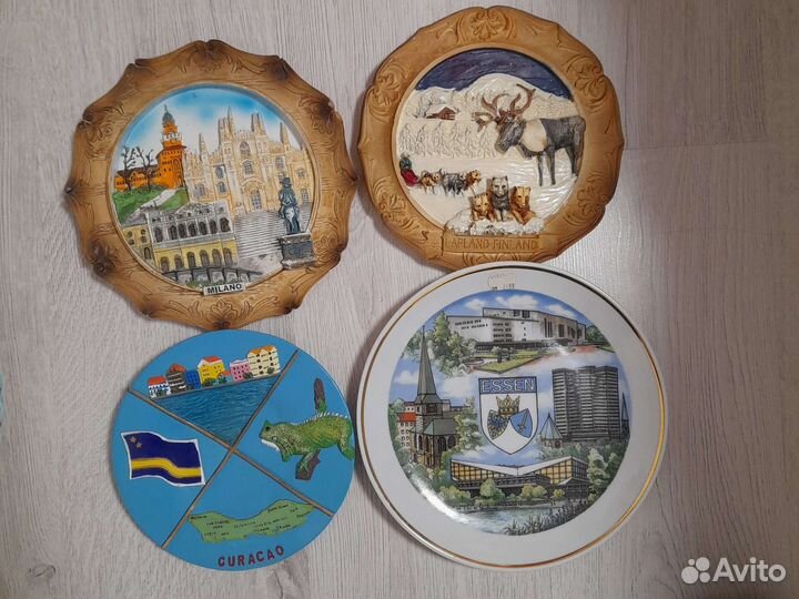 Настенные тарелки сувенирные