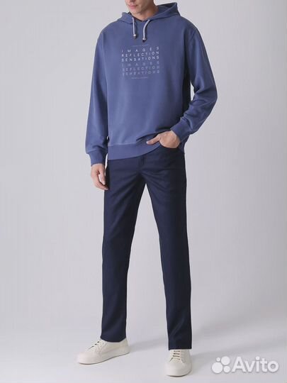 Худи хлопковое с принтом Brunello Cucinelli