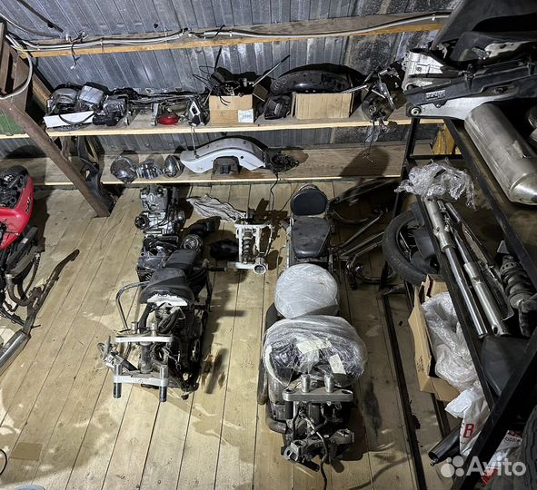 Yamaha XVS400 dragstar classic custom запчасти