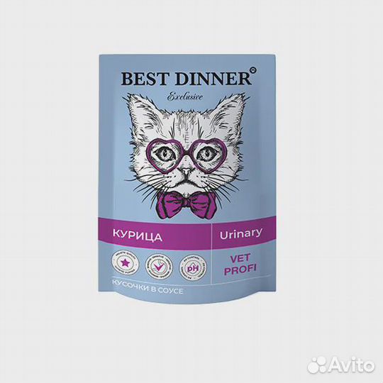Best Dinner Exclusive Vet Profi Urinary кусочки в