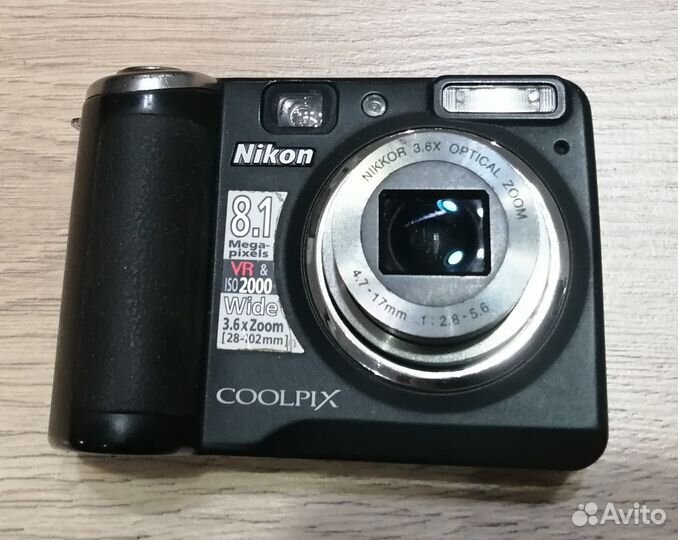 Цифровой фотоаппарат Nikon Coolpix P50. 8,1 Мп