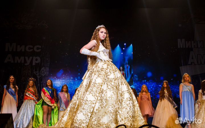 Платье бальное для конкурса красоты