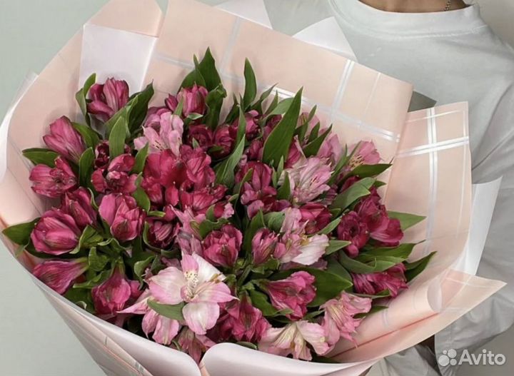 Альстромерия букет