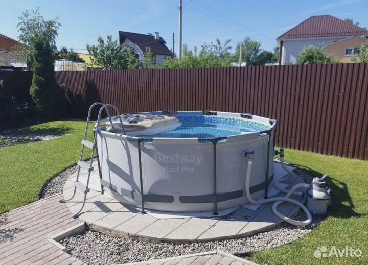 Каркасный бассейн разных размеров