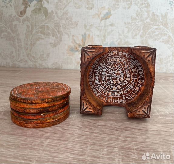 Сувенирные подставки для кружек Греция керамика