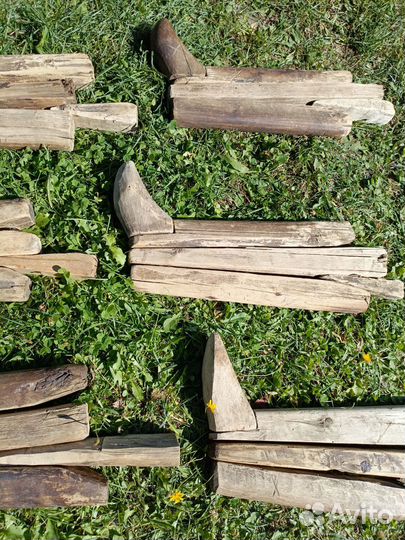 Старинные колодки для валяния валенок