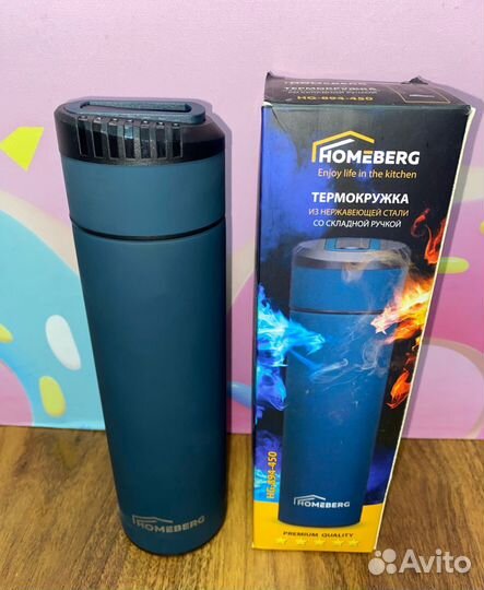 Мини-термос (термокружка) новый