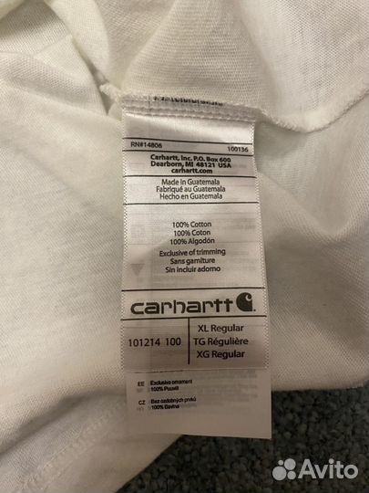 Футболка carhartt