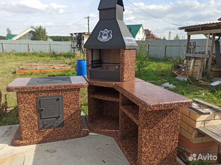 Барбекю печь