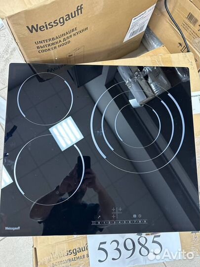 Стеклокерамическая панель Weissgauff HV 633 BS