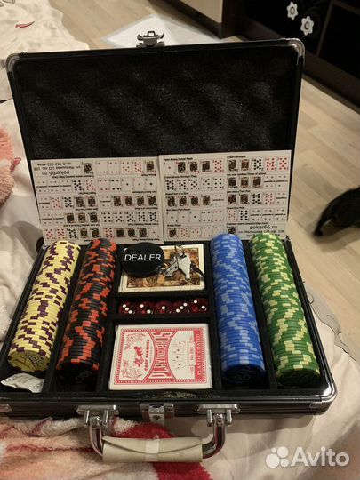 Покерный набор бу