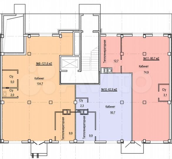 Свободного назначения, 121.6 м²