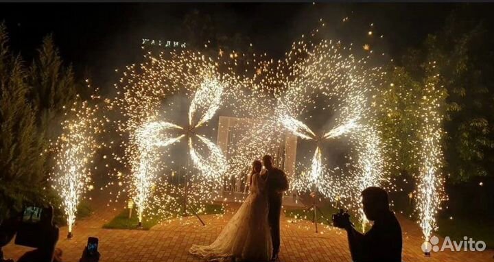 Пиротехническое шоу, профессиональный салют