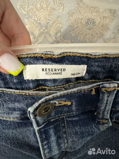 Джинсы на девочку reserved 146