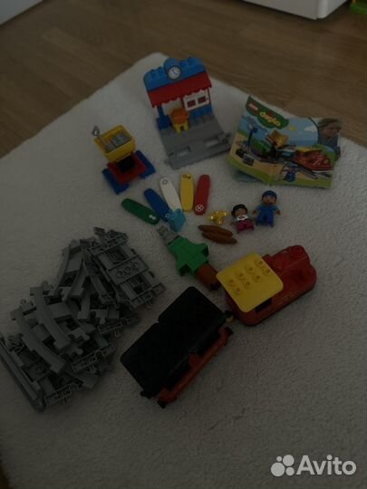 Конструктор lego duplo железная дорога