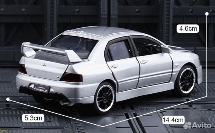 Коллекционная машина Mitsubishi Lancer 9 Evolution