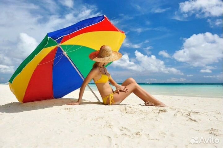 Пляжный зонт 2,4 метра