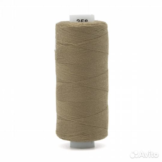 258 цинковый серый Нитки 40/2 универсальные, 400ярд, Bestex (258 цинковый серый), 10 шт