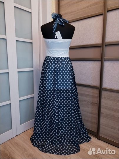 Платье новое с биркой летнее нарядное 44 размер