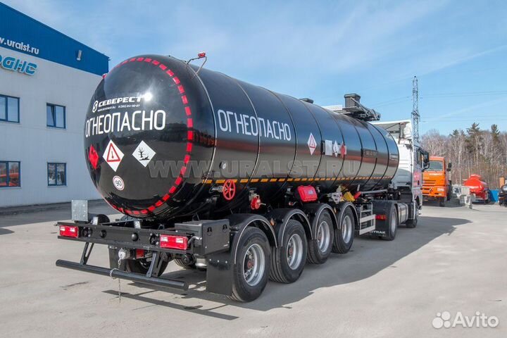 Полуприцеп химическая цистерна УралСпецТранс 946514, 2024