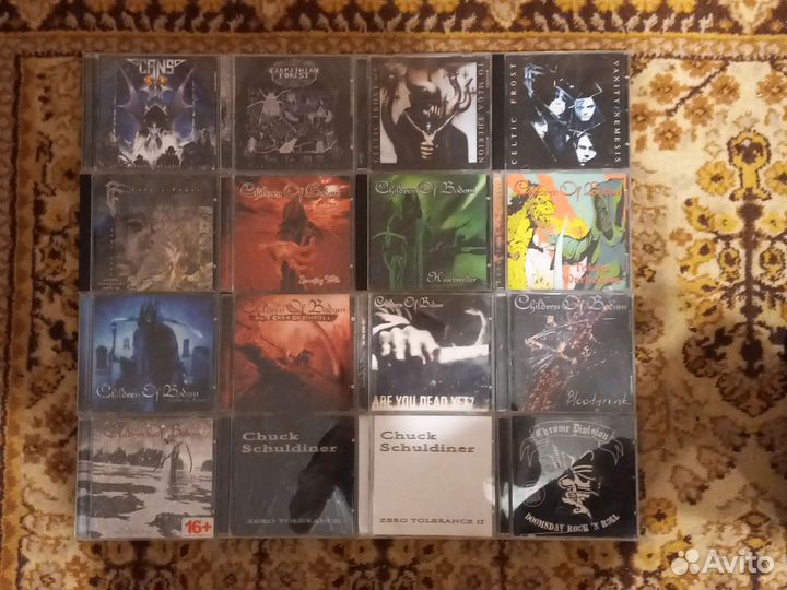 CD-диски б/у (Алфавит A-C) (Пополнение 25.11.23)