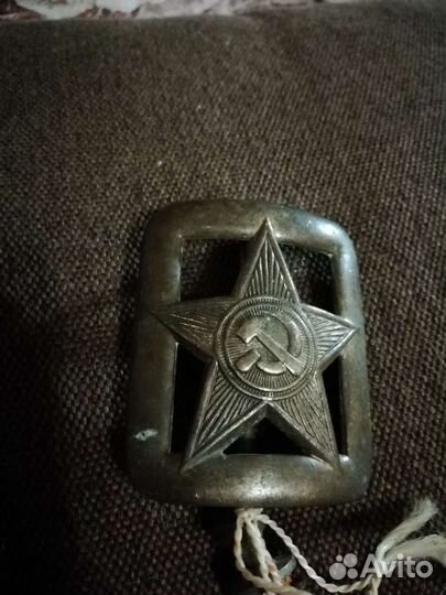 Пряжка военная на ремень СССР