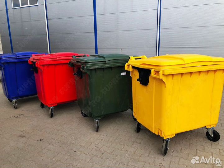 Контейнер для мусора 660л Ш6981