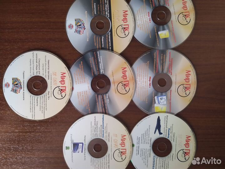 Компьютерные диски на DVD «Мир пк»