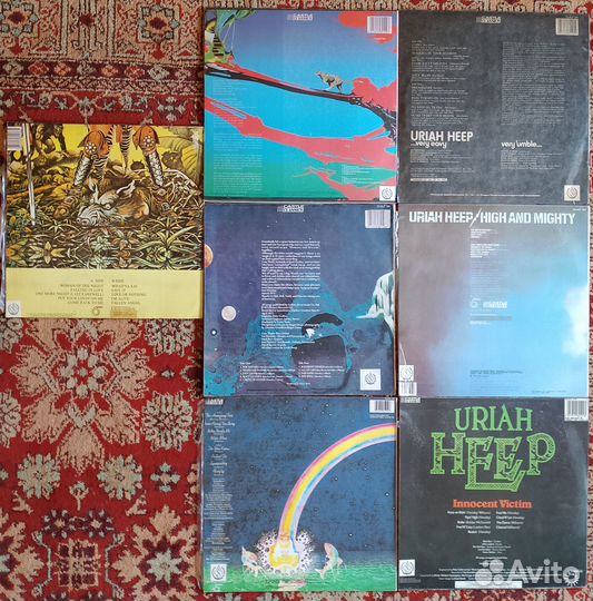 Винил начала 90-х: Black Sabbath, Uriah Heep и др
