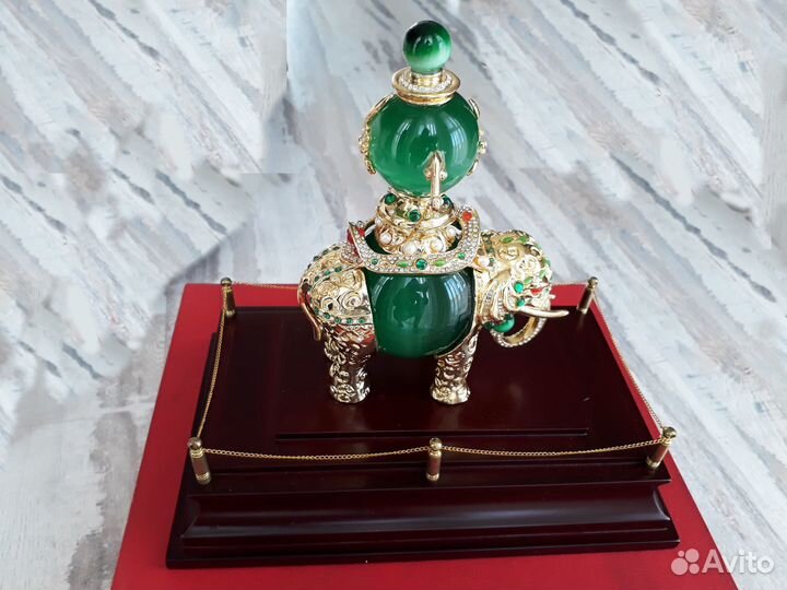 Статуэтка Слон позолоченный