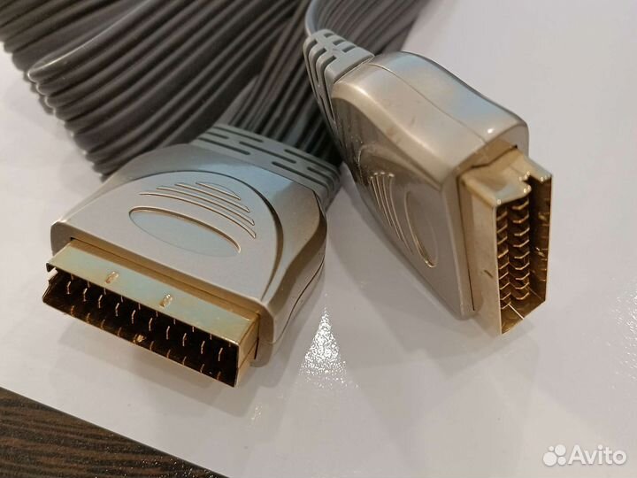 Кабель Scart-scart 1,5м