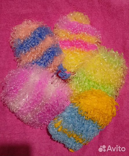 Мочалка ручной работы