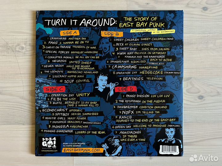 Винил Turn It Around: The Story Of East Bay Punk