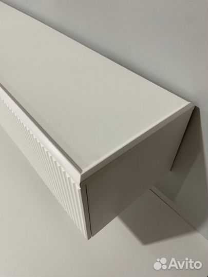 Тумба под тв браво / bravo борт (мдф) белый