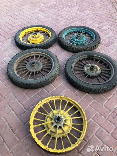 Колеса на мотоцикл Урал, Днепр