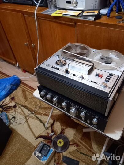 Катушечный магнитофон астра 206