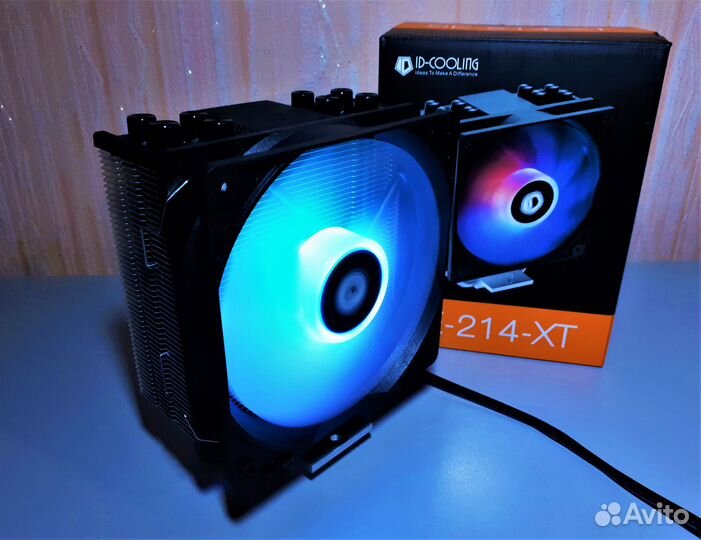 Новый Кулер Процессора ID-Сooling 4XT RGB LED 180W