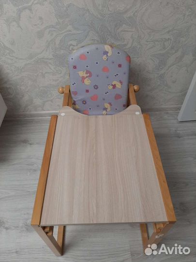 Детский стол и стул трансформер