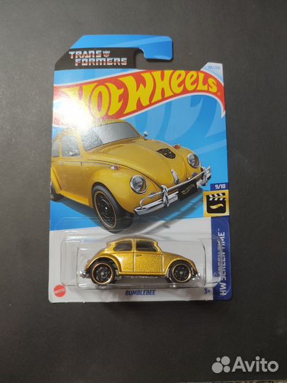 Hot wheels bumblebee gold