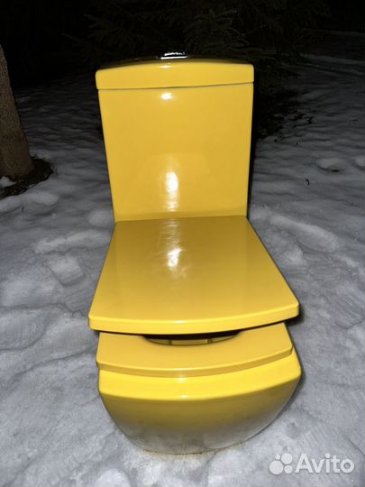 Унитаз моноблок Arcus 050 (желтый)