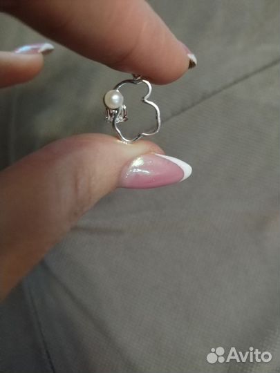 Серебряные серьги Tous