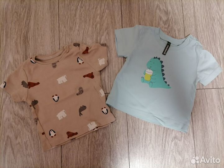 Одежда для малыша пакетом до 3 месяцев