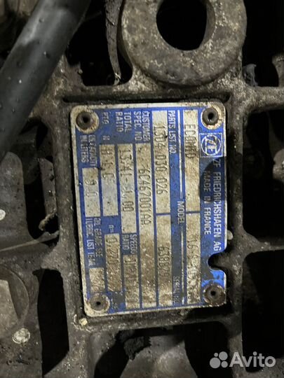 Кпп zf 16s109