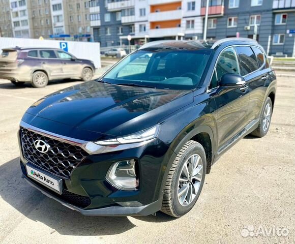 Hyundai Santa Fe 2.4 AT, 2018, 87 000 км с пробегом, цена 3250000 руб.