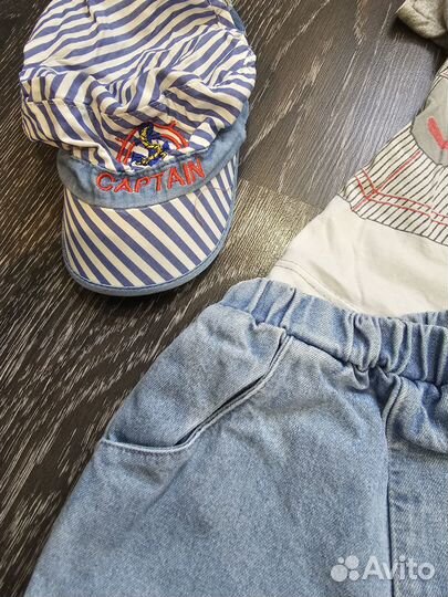 Кепка и джинсы на 1г